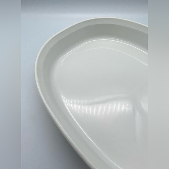 Vintage Corningware Oval French Bisque Open Roaster 2 1/2qt - Picture 12 of 12